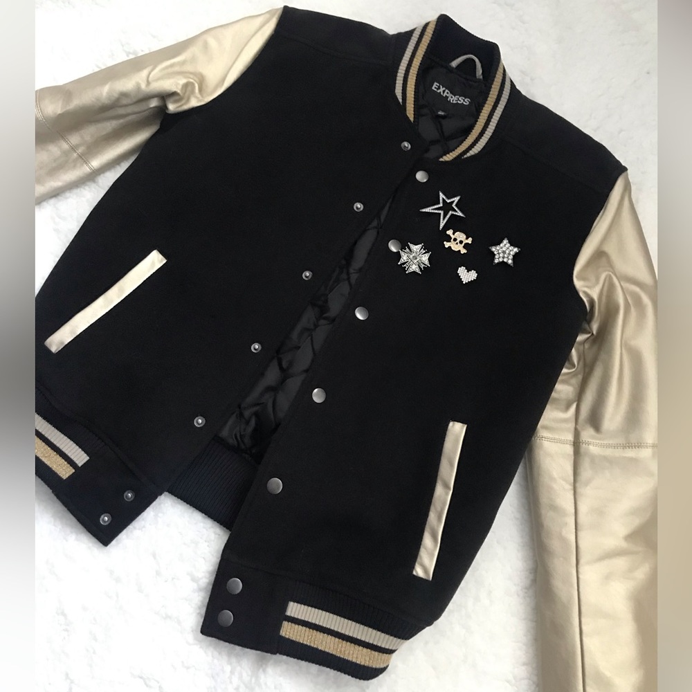 Express Letterman Jacket XS/S